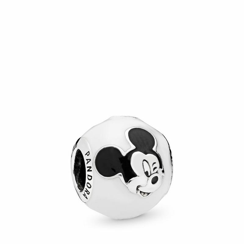 Pandora Australia Disney Expressive Mickey Charm - Sterling Silver | HYZDWK018